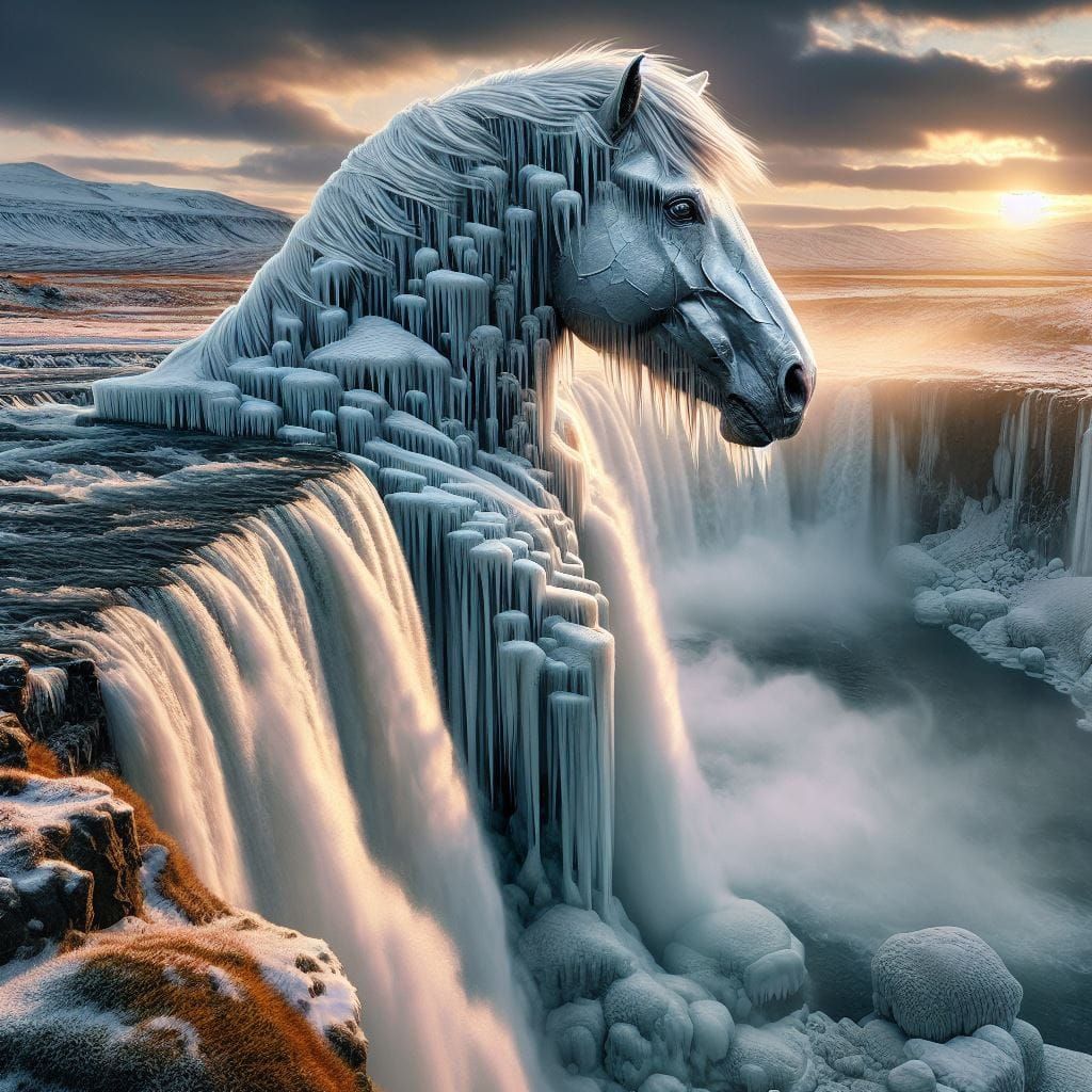 Ice horse
