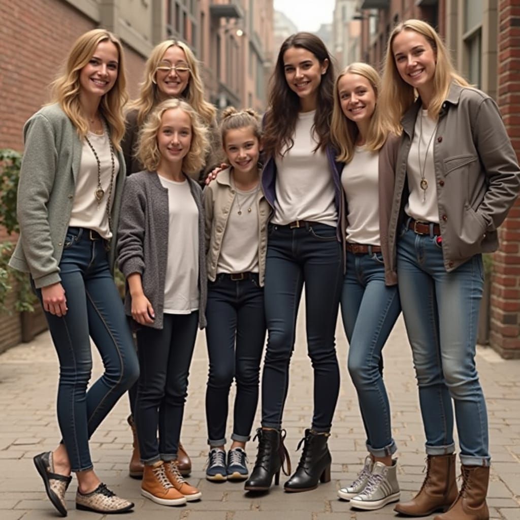 Modern Girl Sitting on Wheelchair with White Casting
