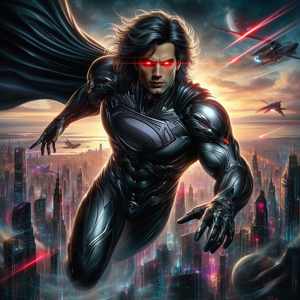 hajime sorayama cyberpunk retro 80s sci-fi futurism Henry Ca...