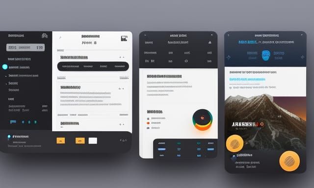 UI UX design - AI Generated Artwork - NightCafe Creator