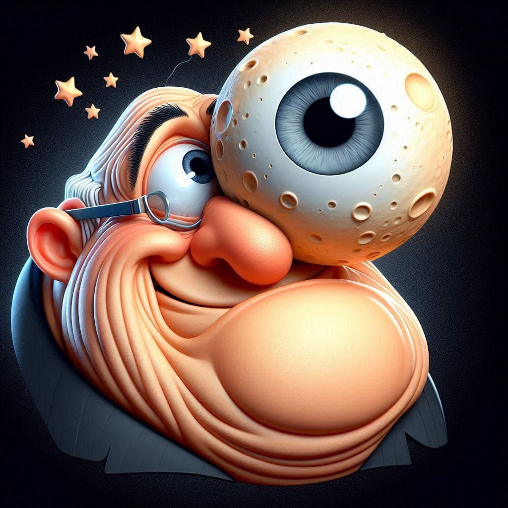 "When the moon hits your eye like a big pizza pie, that’s am...