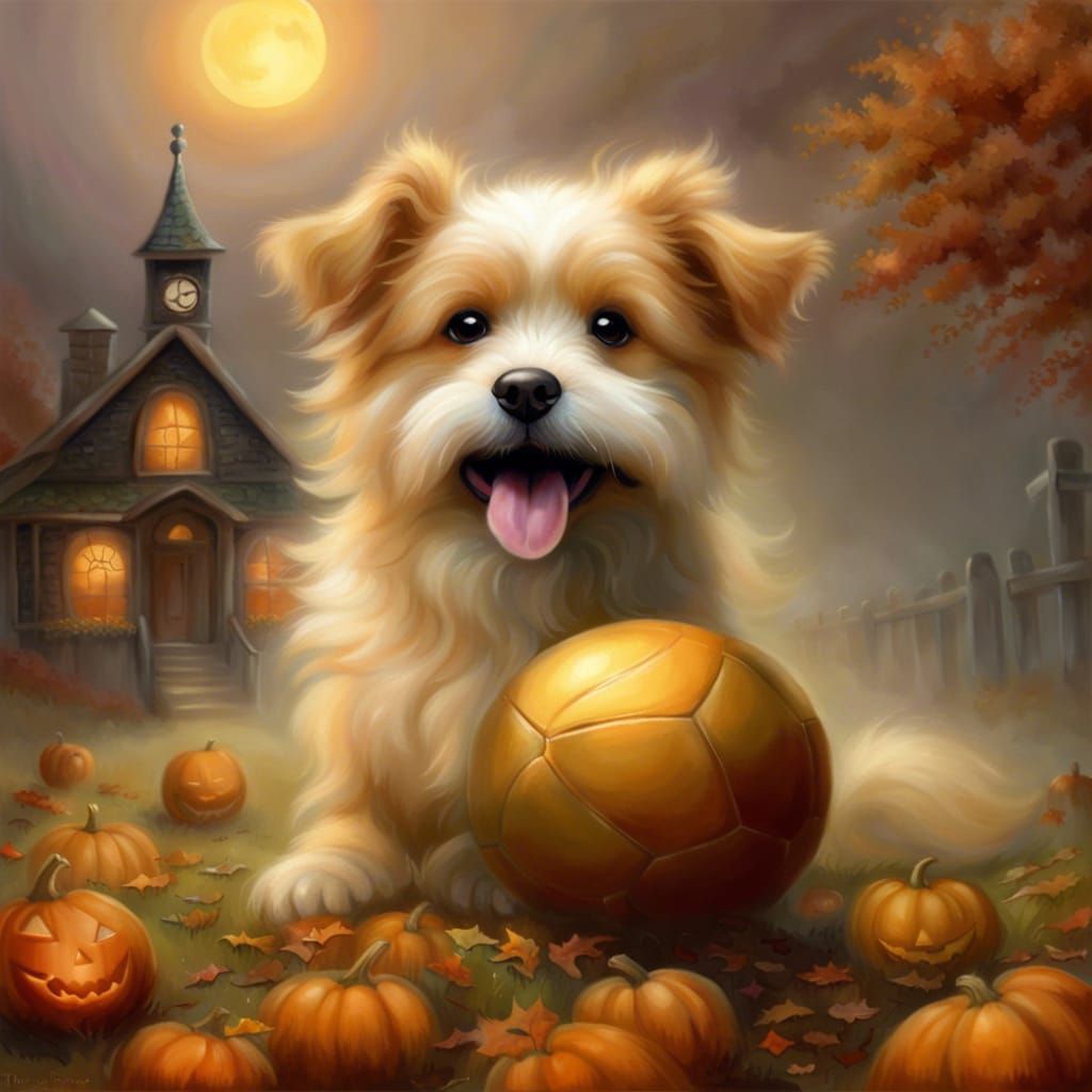 Ballon D'or Dog  by @Ralrico