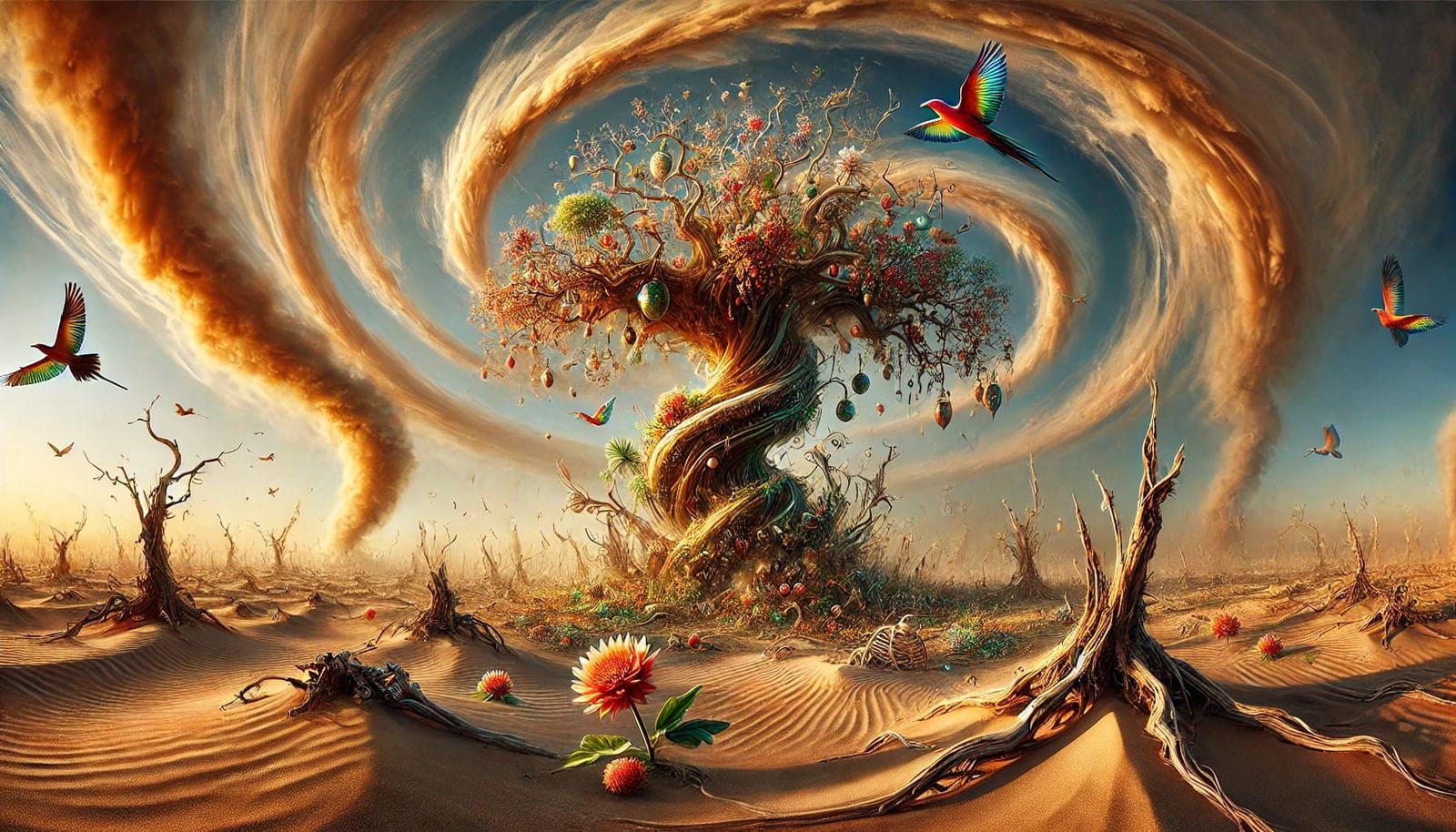 Growth vs. Decay -The Myth of Sand and Bloom