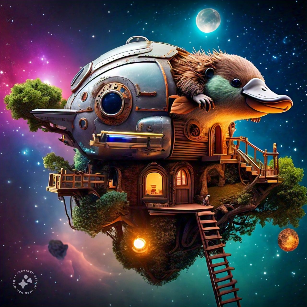 Starship Platypus Treehouse