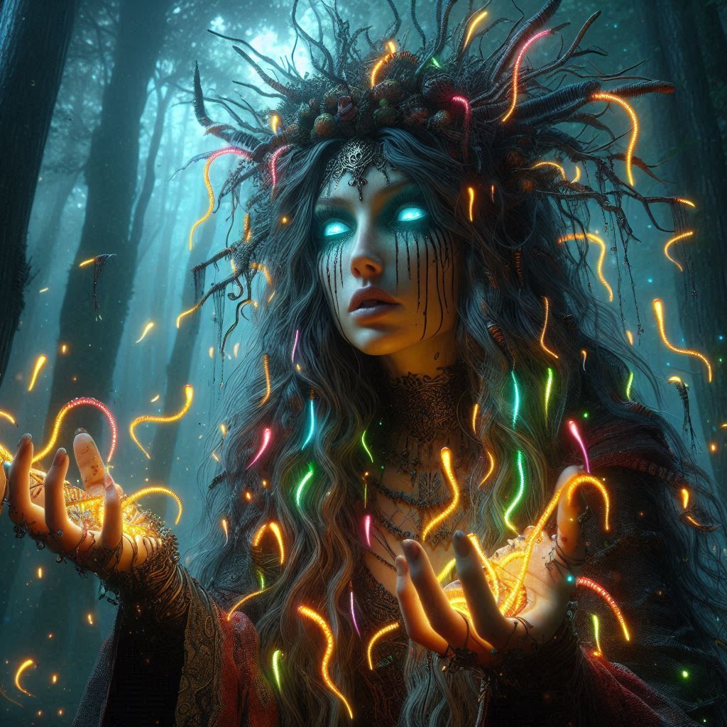 With This Glowing Worms I'll Become A Fairy - Fairy World Mysterious Creatures (part 3)