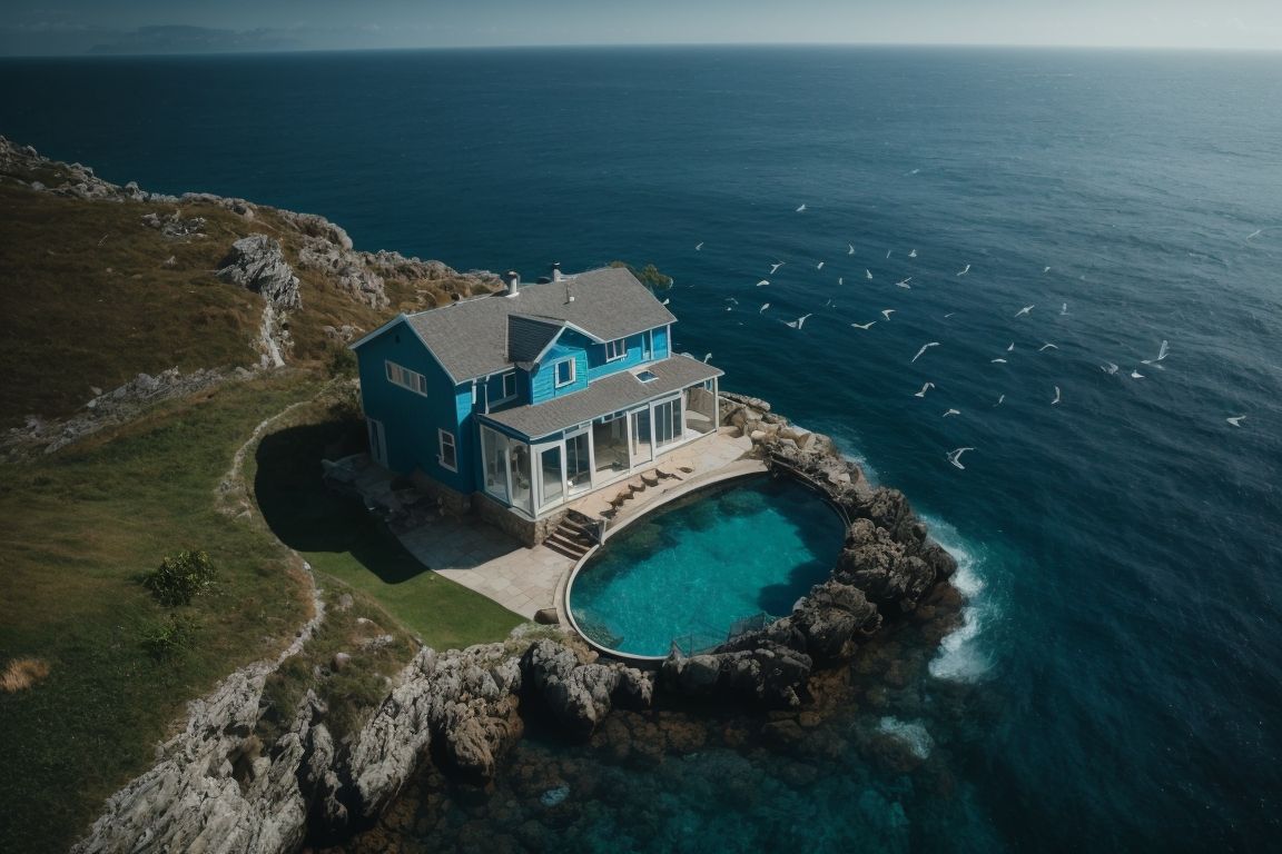 בית ליד הים