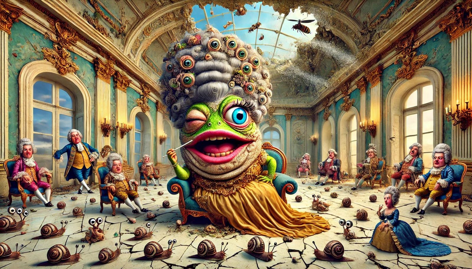 Genuinely surprised frog #5