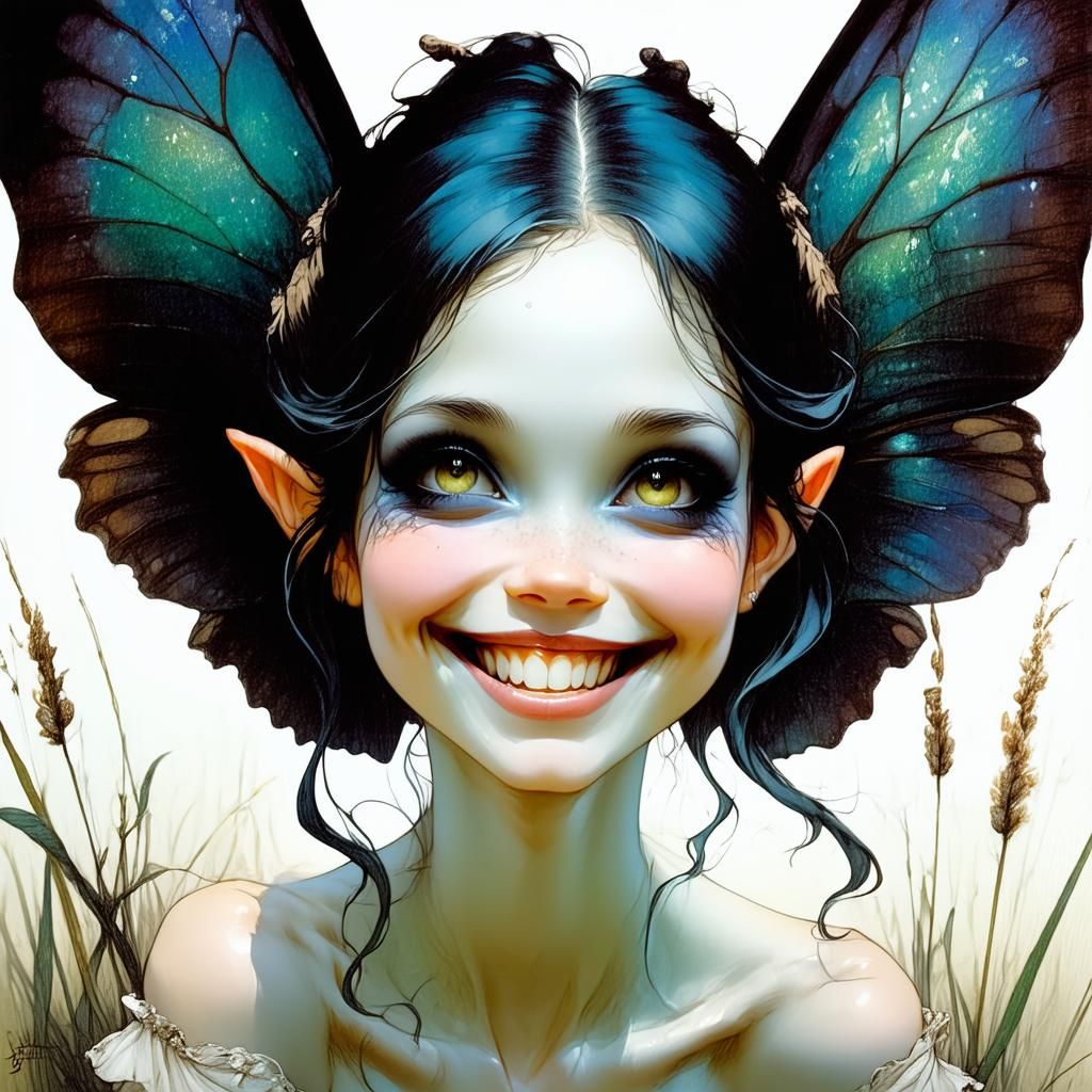 smiling fae