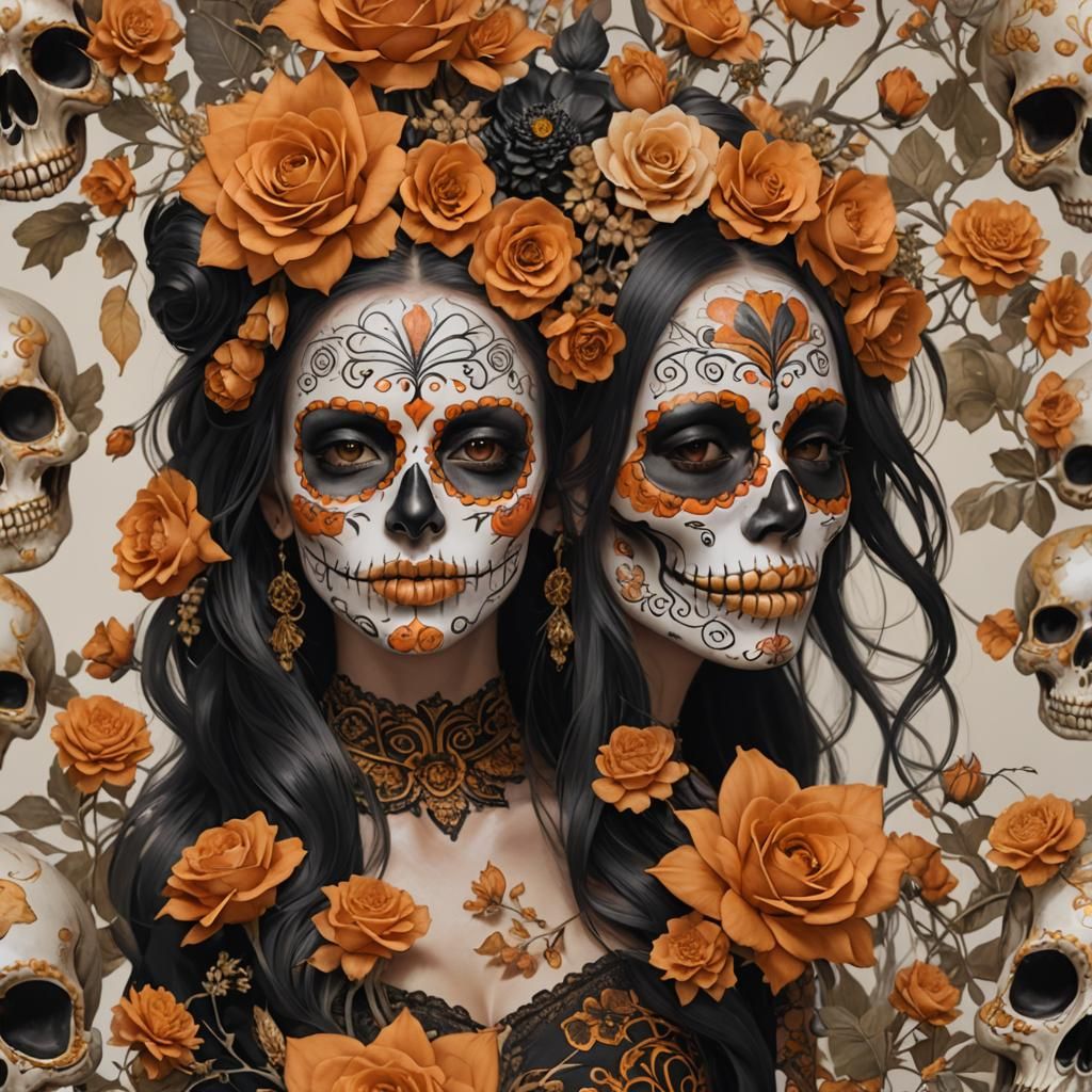 Sugar Skull Woman #279