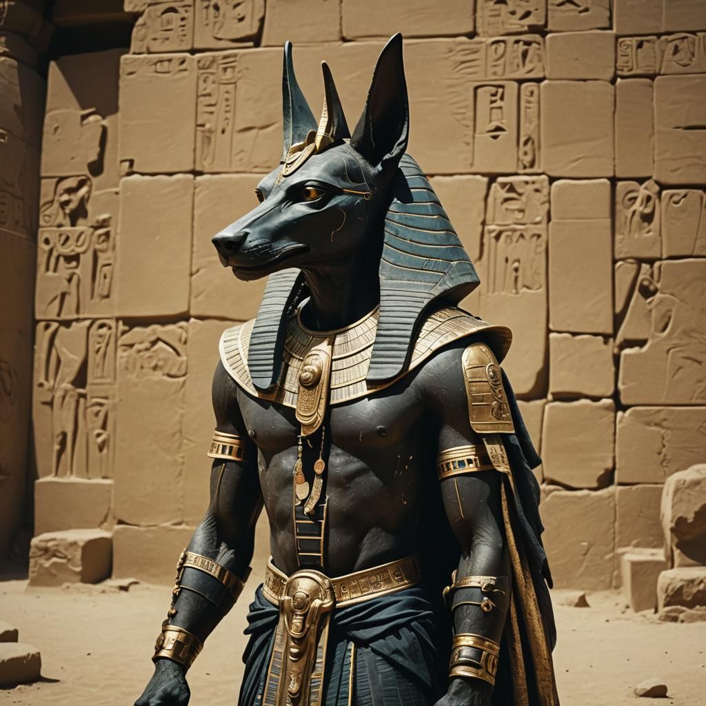 Anubis Egyptian Jackal God