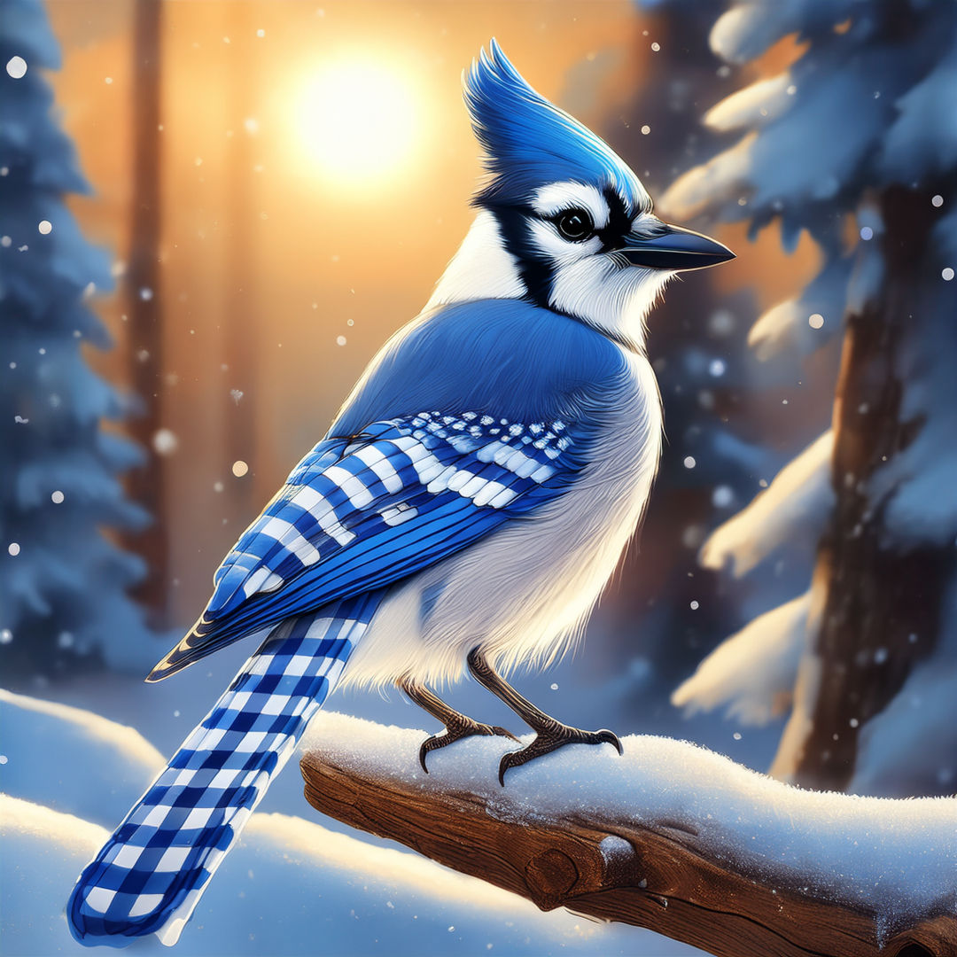 The Gingham-Jay 🌐🐦