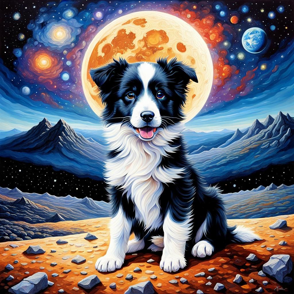 Planet Puppy - AI Generated Artwork - NightCafe Creator