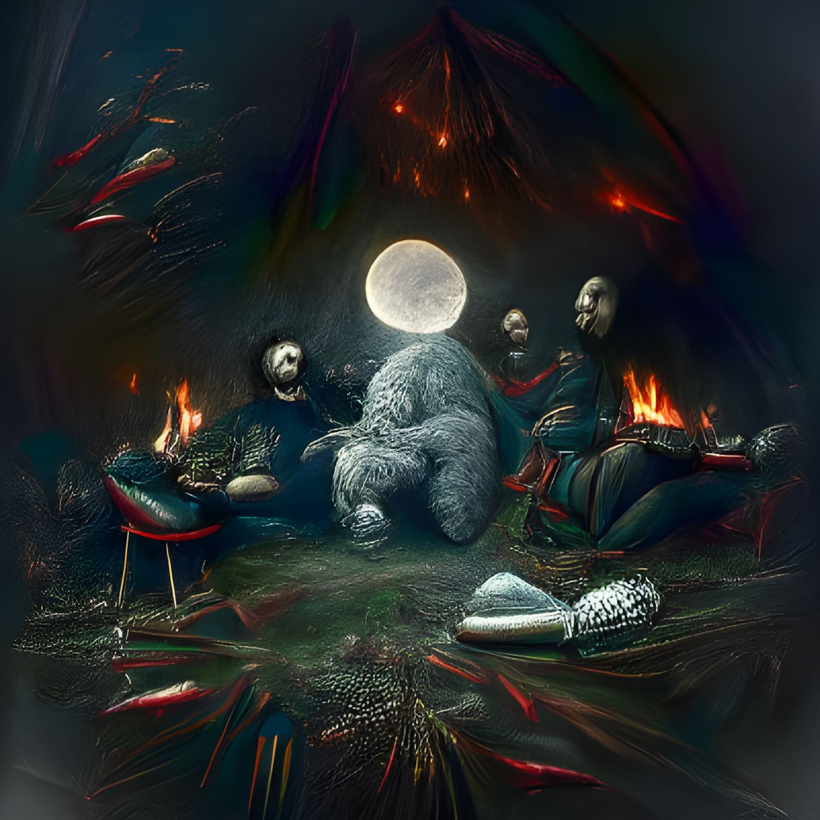 bear campfire