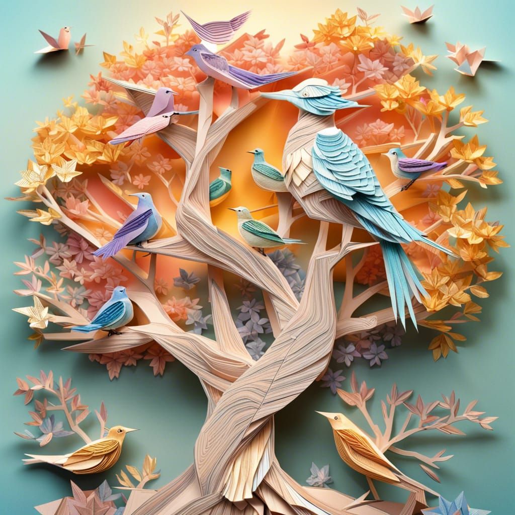 Tree of life  by @Mapleaf100color