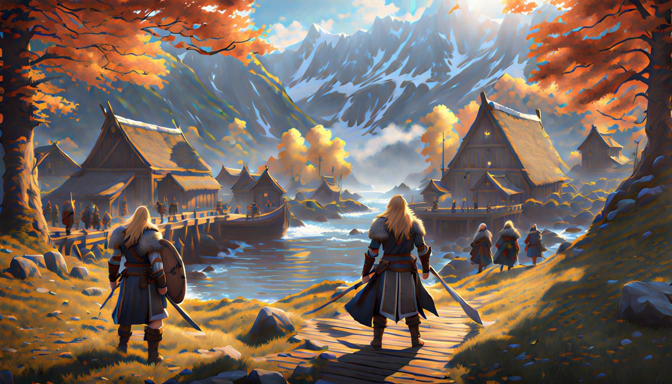 The world of viking warriors