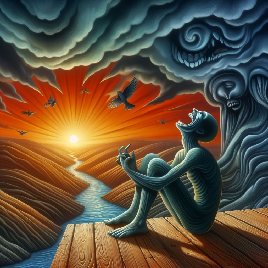 From the Depths of Anguish and Despair, Joy and Peace can not be Found.