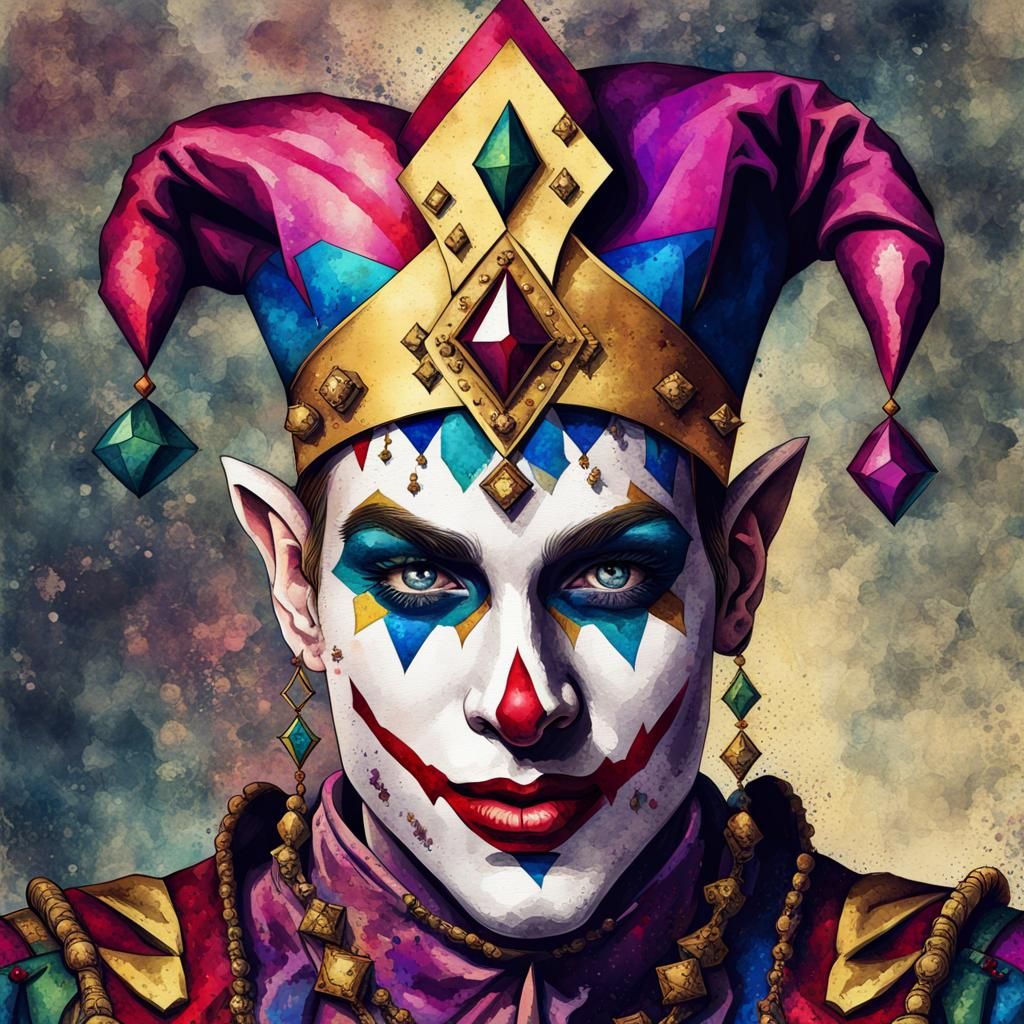 Royal Jester 3 - AI Generated Artwork - NightCafe Creator