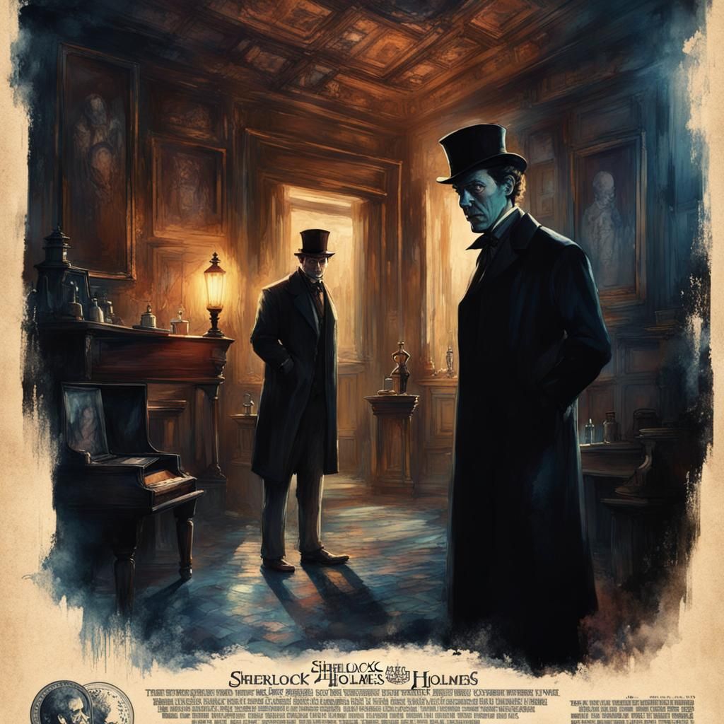 Sherlock Holmes - AI Generated Artwork - NightCafe Creator