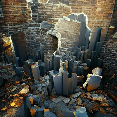 Ruins of New York City