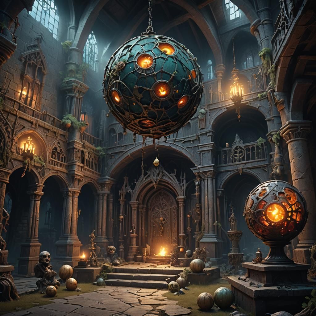 Dungeon  by @Elric Girl