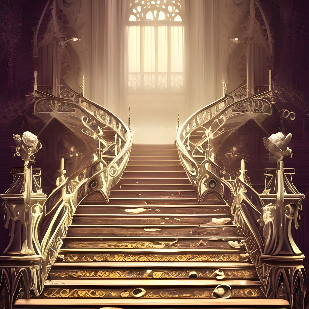 Old Fashion Staircase false