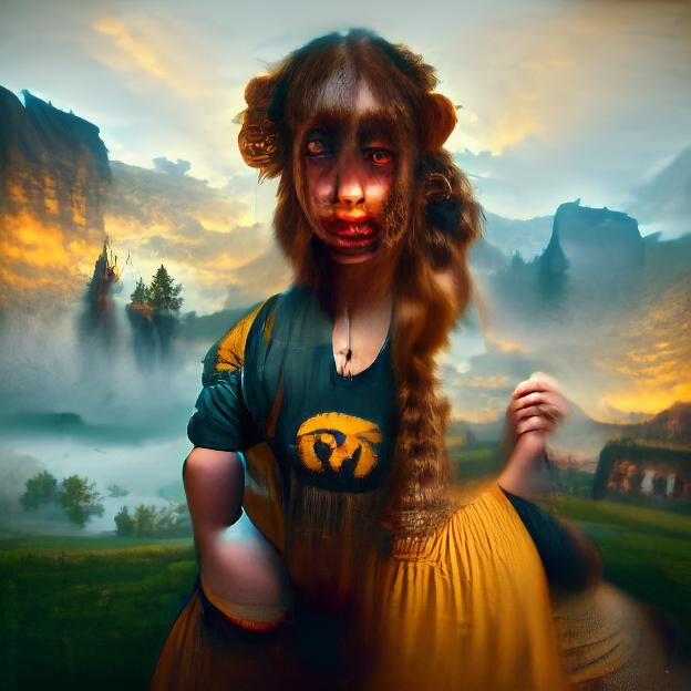 The most frightening photograph ever taken; beautifully lit;...