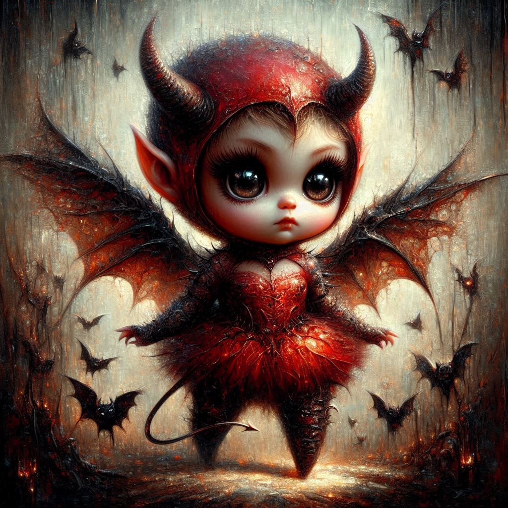Little devil attitude