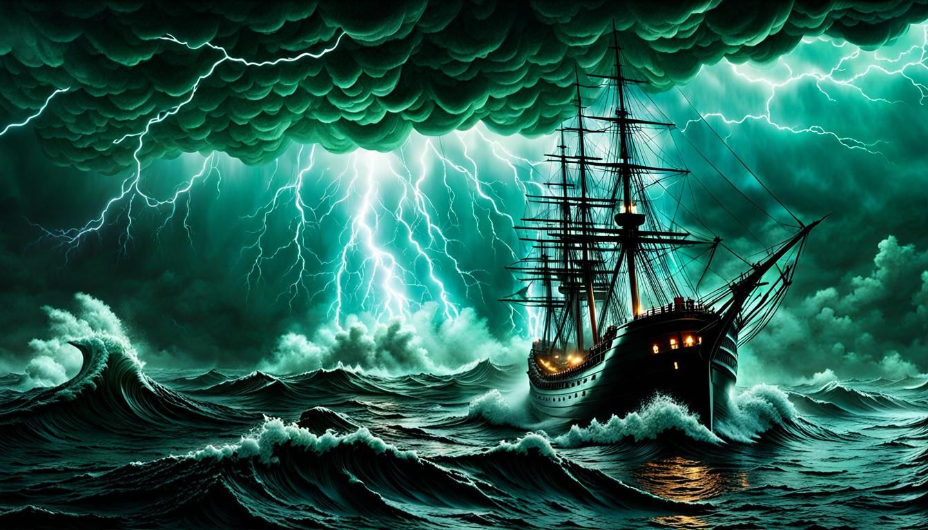 Stormy Seas  by @Jennifer