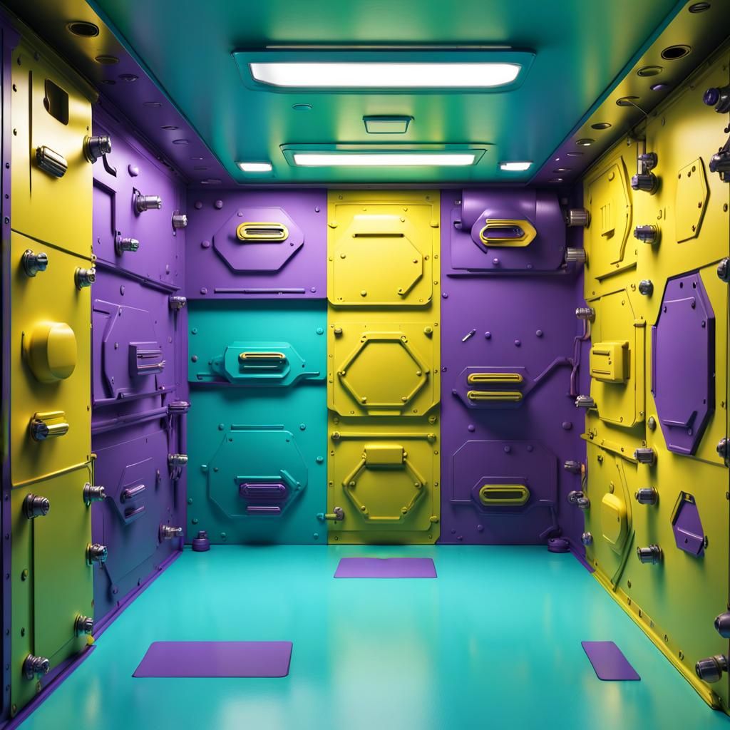 Cargo bay AI Generated Artwork NightCafe Creator