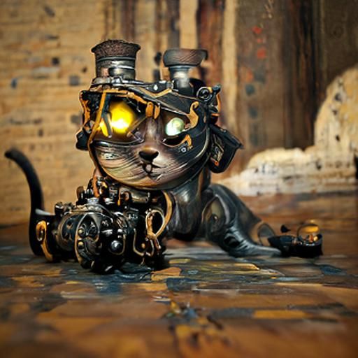 Kitty kitty trending on Artstation Unreal Engine 3D shading ...