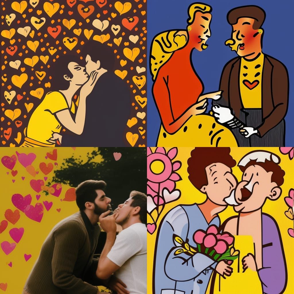 The kiss