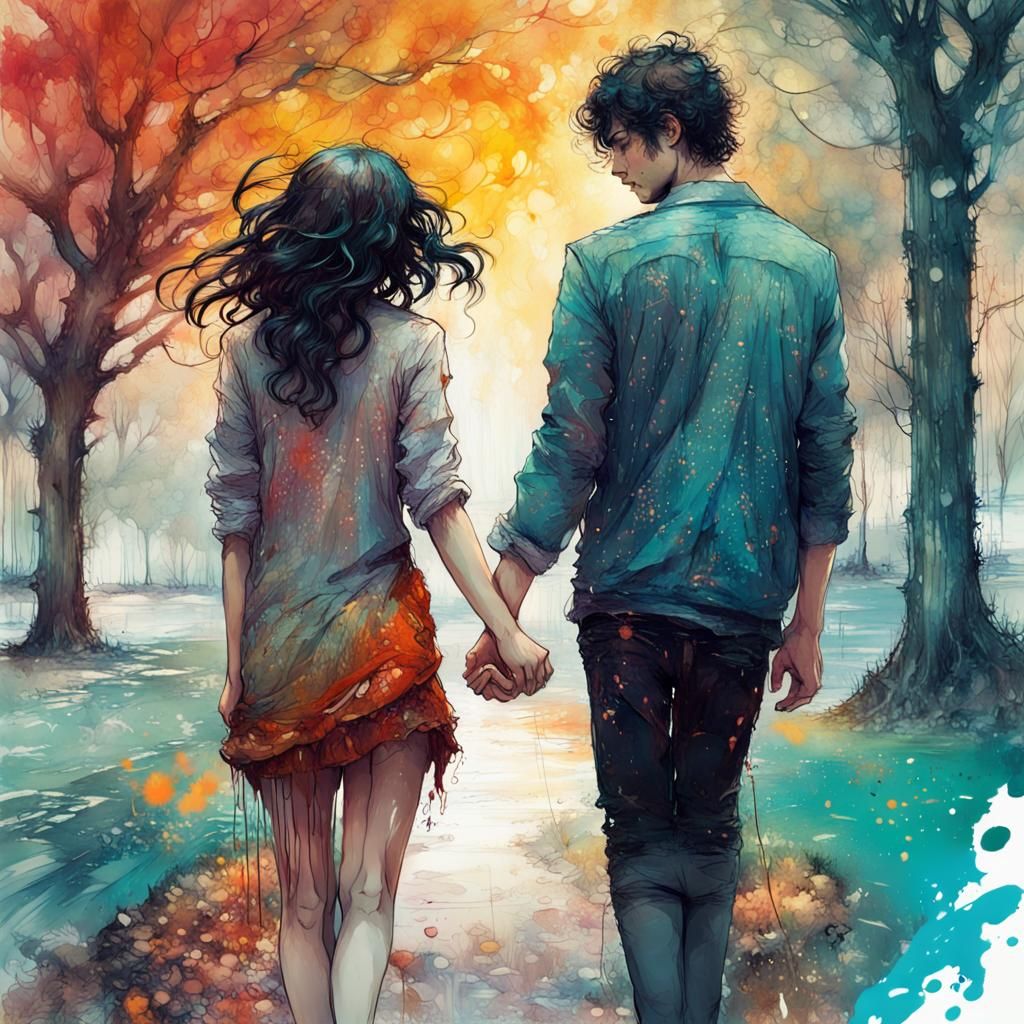 Falling in love   by @Zmindrik