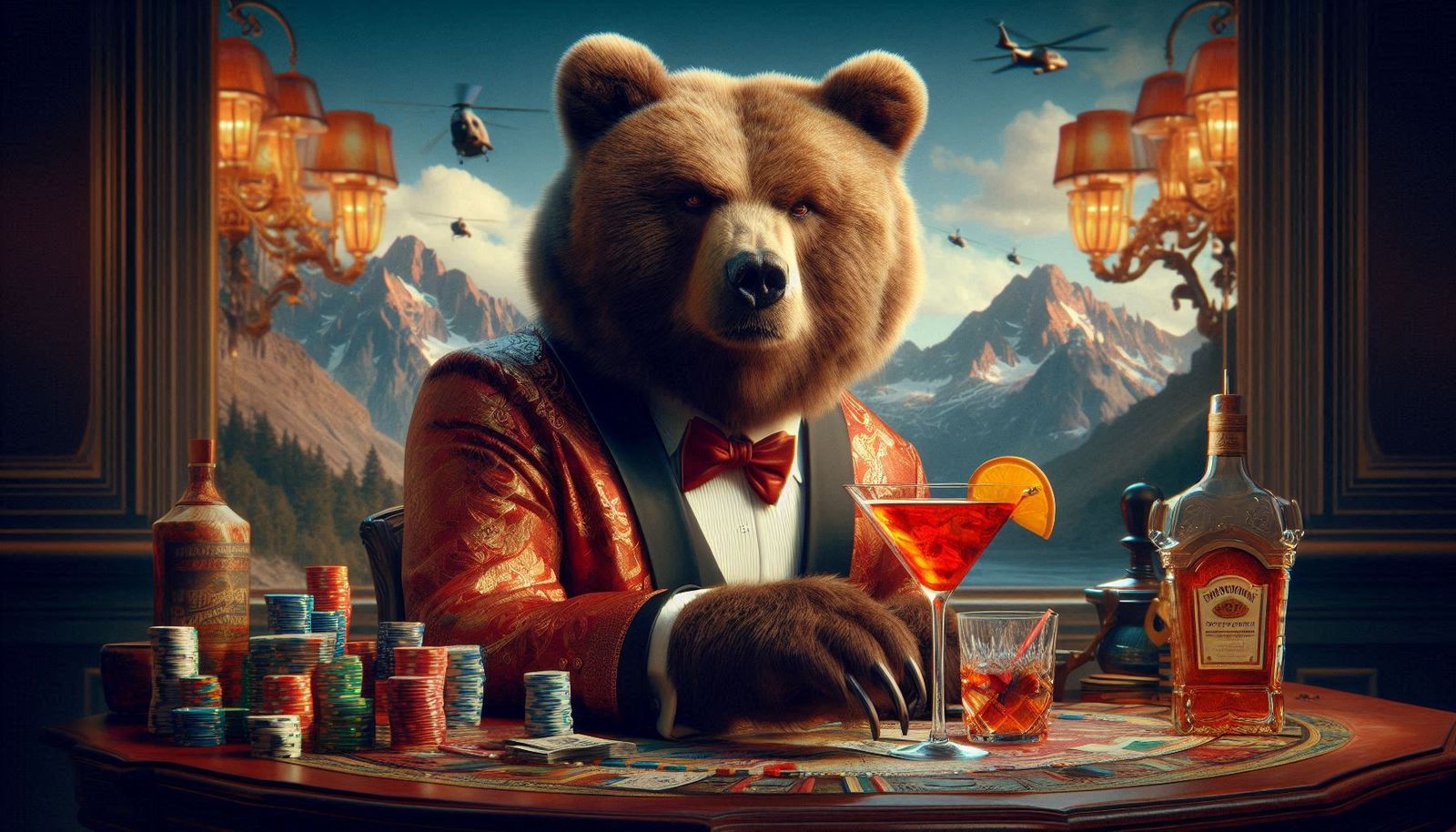 "The Name's Bear. James Bear."