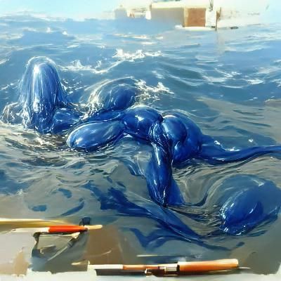 Big Blue doodles