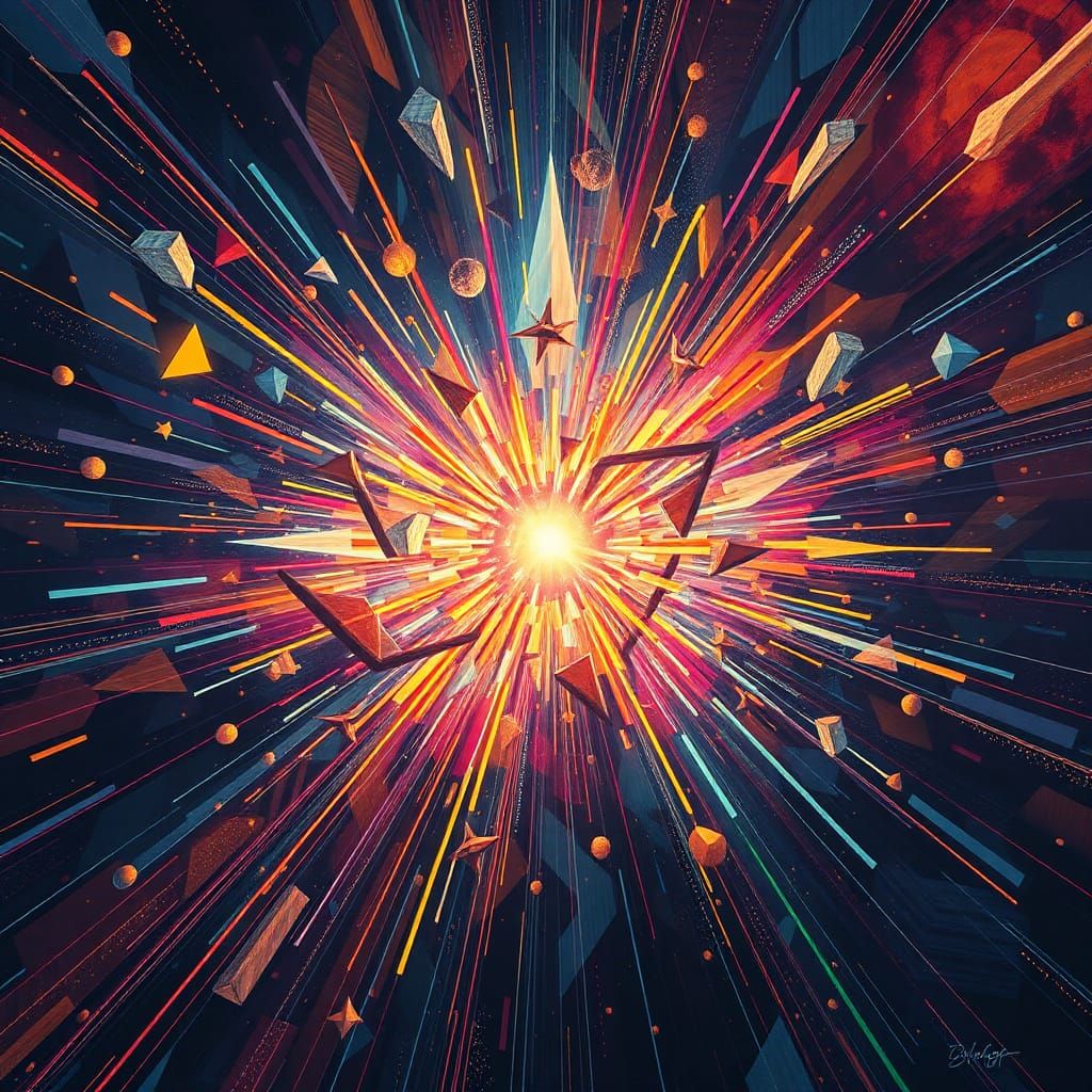 Fantastical Universe: A Detailed Matte Painting