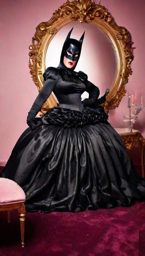 BATMAN POMPÖÖS Couture Mature Drag Queen Living in a Wonderl...
