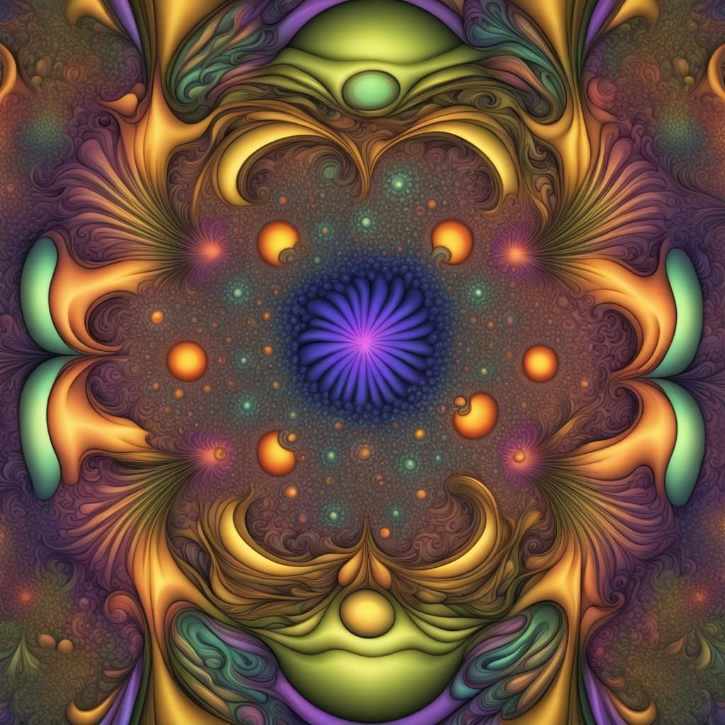 Fractal - AI Generated Artwork - NightCafe Creator