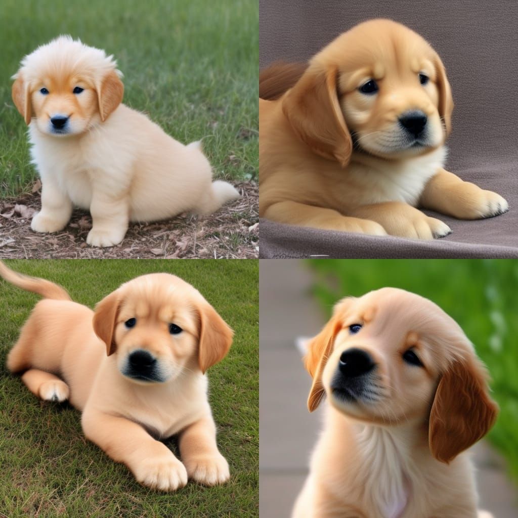 Golden retreiver puppy
