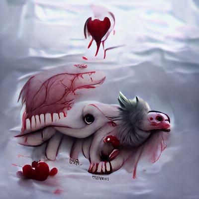 peaceful creature, gentle monster, tooth and claw, tender he...