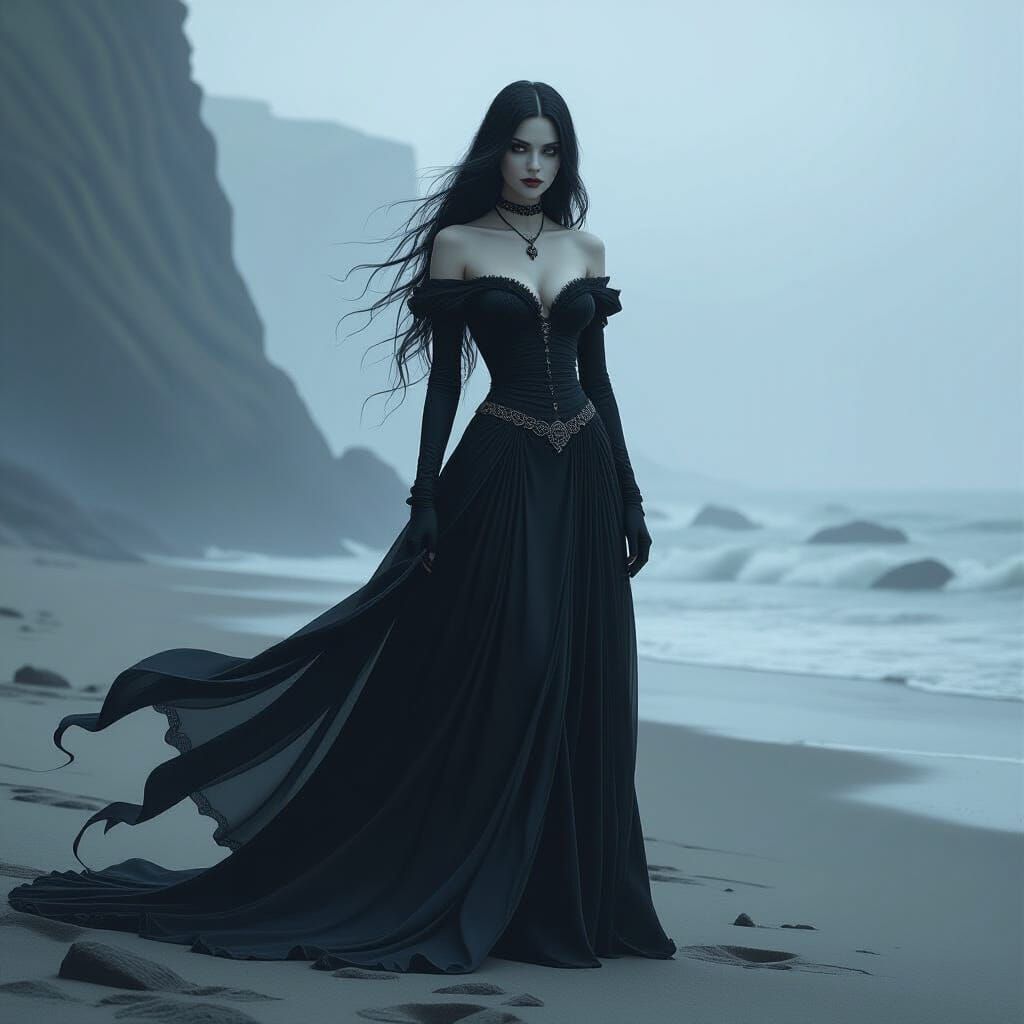 Gothic Beach  by @Namyra