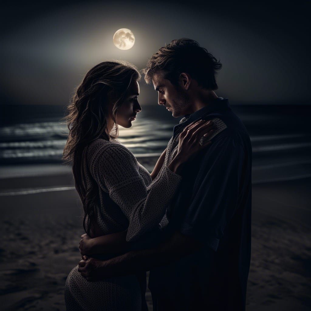 Moonlight couple  by @Torvunn 