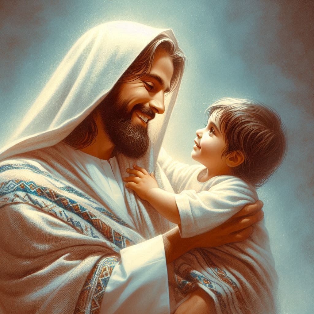 Jesus loves the little children