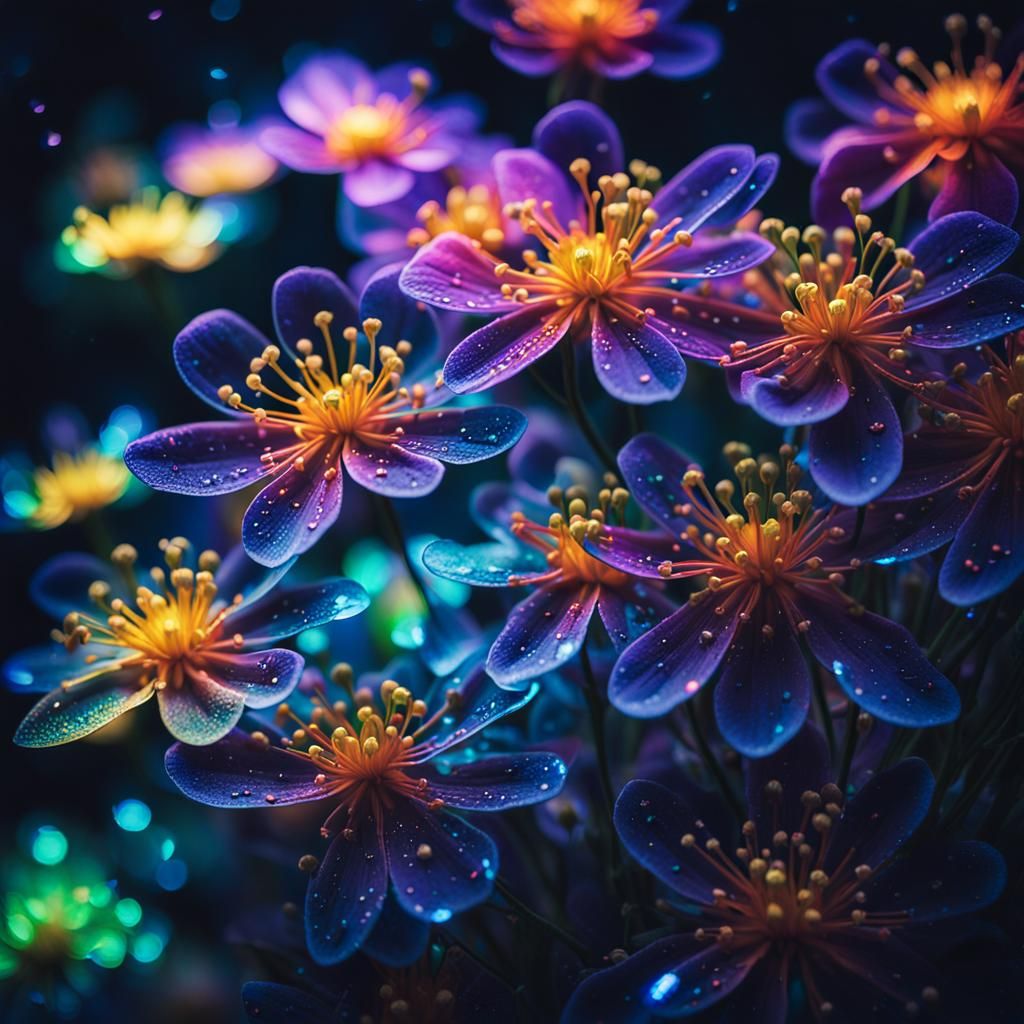 Glow Flowers