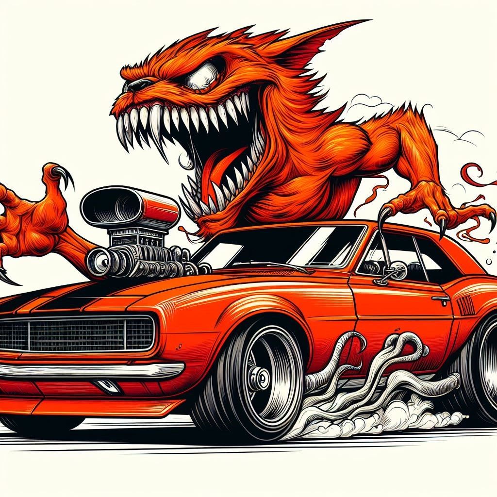 Rat Fink Camero