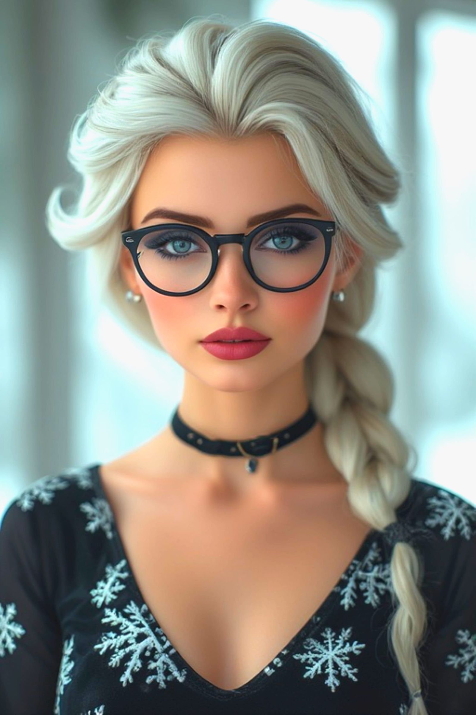 Mid-body portrait of Elsa