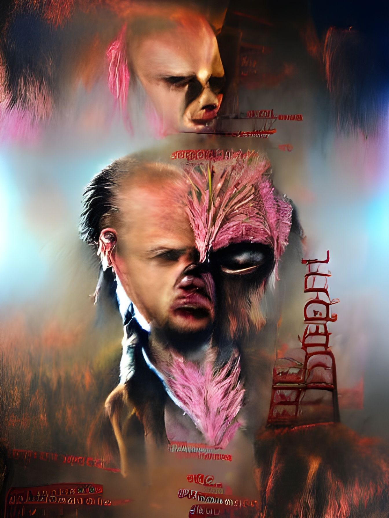 Nightbreed movie Peloquin Pettine 8k 3d poster art concept art dream ...