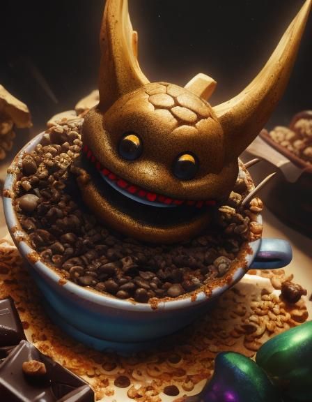 little shop of horrors Chocolate Cereal, Happy Chocolate Cer...