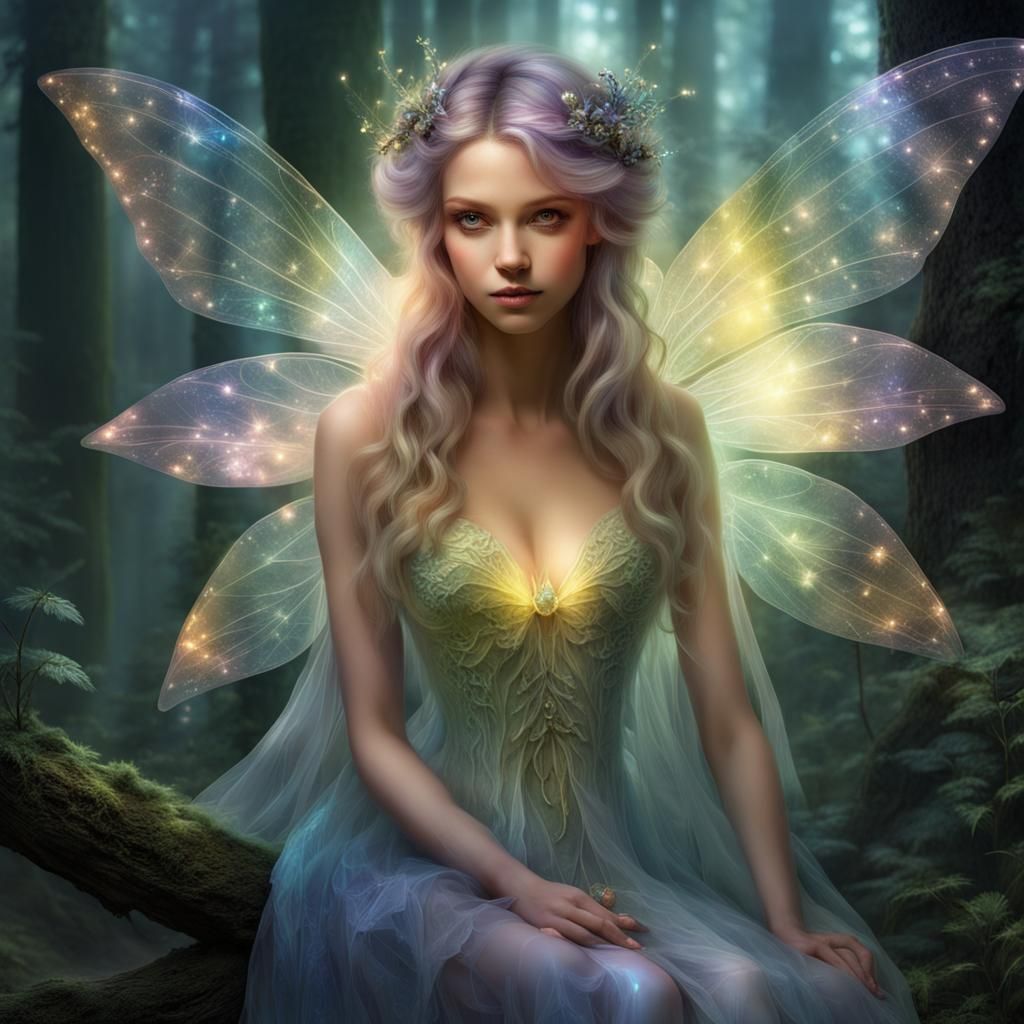 Forest Fairy - AI Generated Artwork - NightCafe Creator