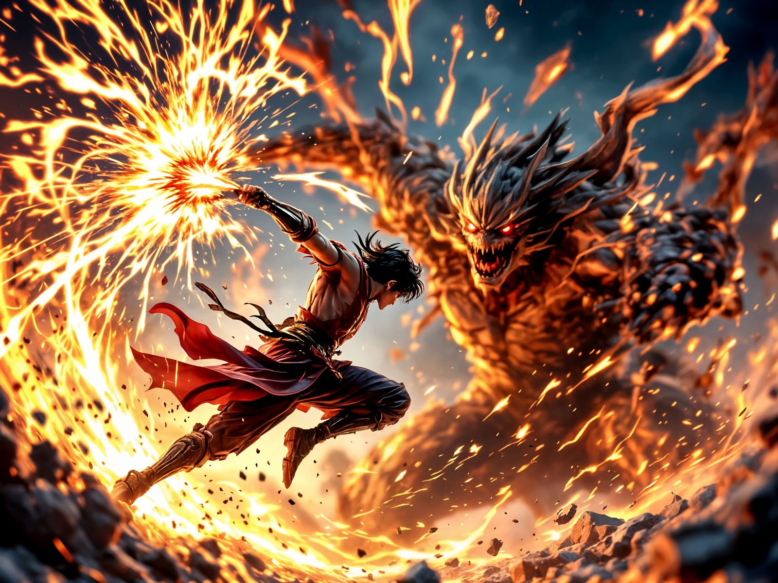 Anime Showdown  by @Floe Joe 