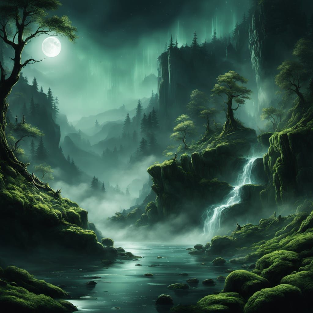 A Land out of Time  by @Mark Clark